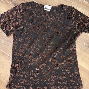 Vintage 90s Creazioni Effeci Fall Top 3d USA Size Small